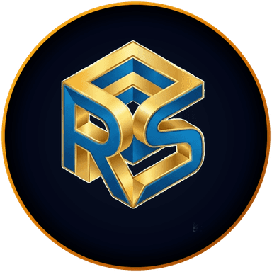3D Isometric Mark (Circle Badge)